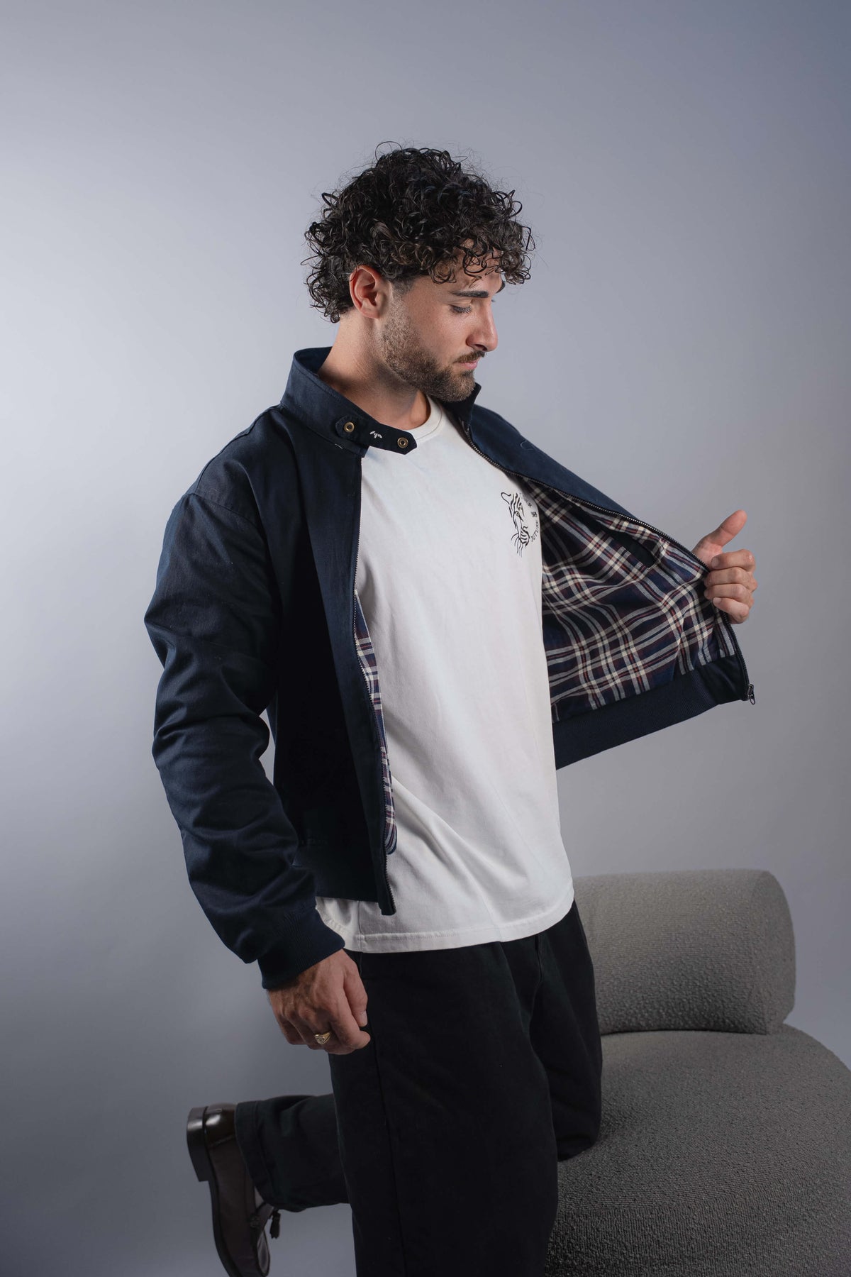 Blouson Bomber Coton Sergé (Personnalisable) — Custom Twill Bomber⁠